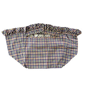 Longaberger Liner in Blueberry Plaid - for a Large Picnic Basket Liner Only NEW